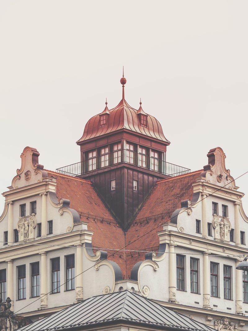 architectural, munich, retro, tower, building exterior, germany, facade, 5K, nature, church, history, city, the past, roof, window, urban, art and craft