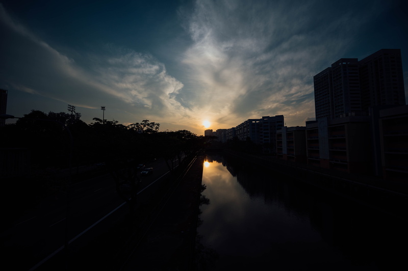 scenery, beauty in nature, office building, sunset, dawn, building, castle, 5K, sky, architecture, cloud - sky, office building exterior, nature, outdoors