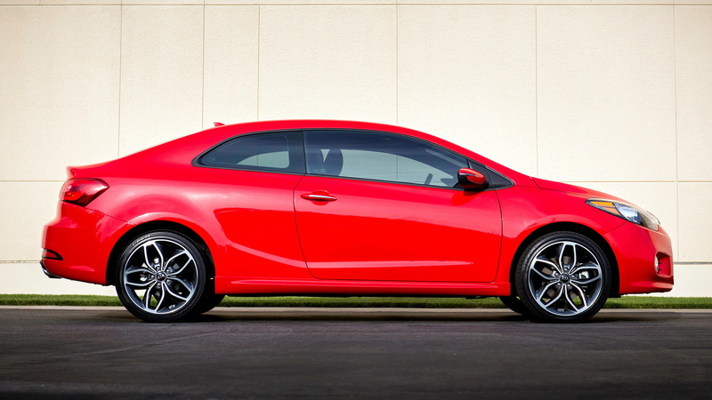 Red Car, Kia Forte Koup, Car, Kia Forte, Coupé, 1080P, Kia, Compact Car