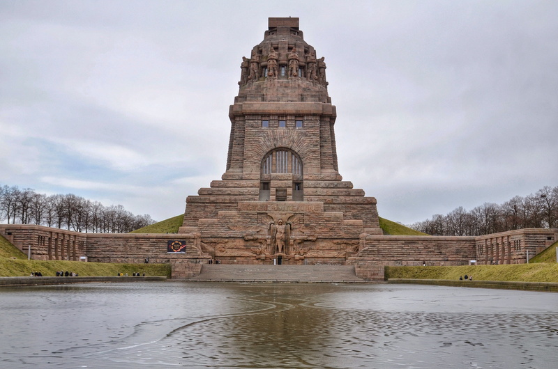 history, day, 4K, building, building exterior, travel destinations, nature, tower, travel, cloud - sky, no people, sky, the past, tree, water, leipzig