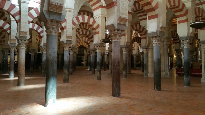 the past, cordoba, religion, spirituality, day, travel destinations, cathedral, arches, indoors, mosque–cathedral of córdoba, lighting equipment, great mosque of córdoba