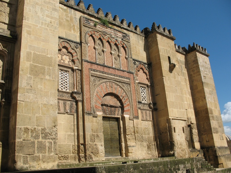 ancient, minaret, muslim art, famous Place, facade, low angle view, building exterior, the past, islam, cordoba, belief, spain, outdoors, no people, built structure