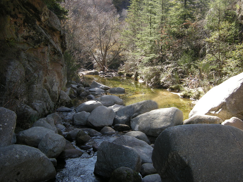 rock, rock - object, water, rocks, cordoba, scenics - nature, tree, stream - flowing water, plant, day, river, non-urban scene, no people, tranquil scene