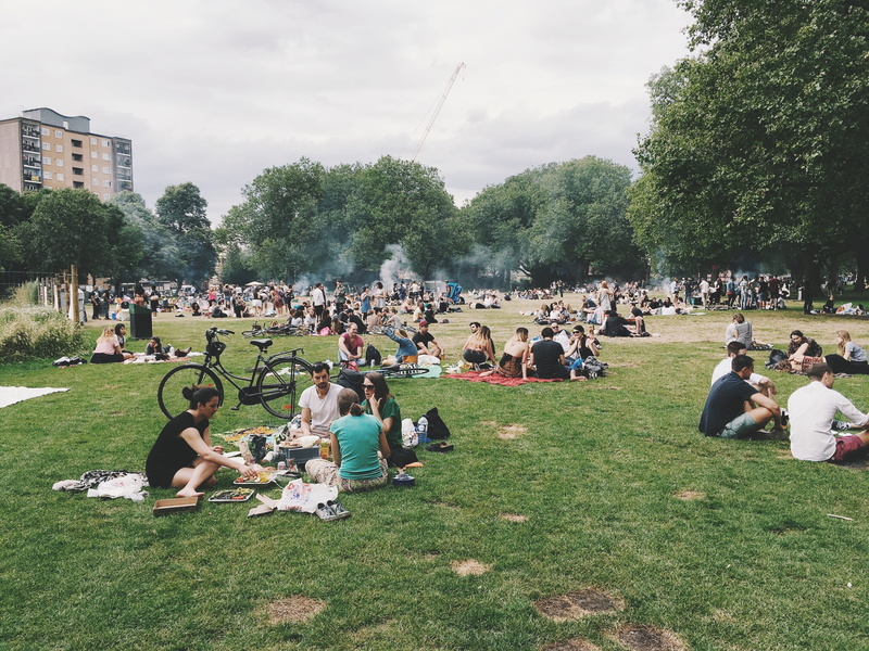 real people, party, celebration, outdoors, grass, family, drink, women, sky, girls, group of people, picnic, people, plant, crowd, outdoor, large group of people