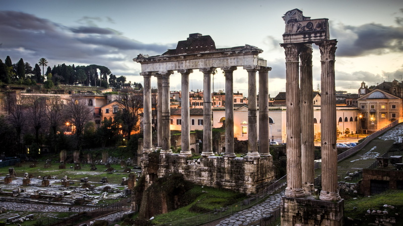 4K, roman forum