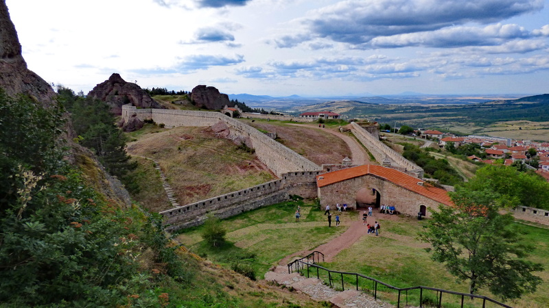 history, 4K, plant, rock, bulgaria, outdoors, landscape, travel, fortress, sky, high angle view, nature, the past, archaeology, environment, tree, architecture