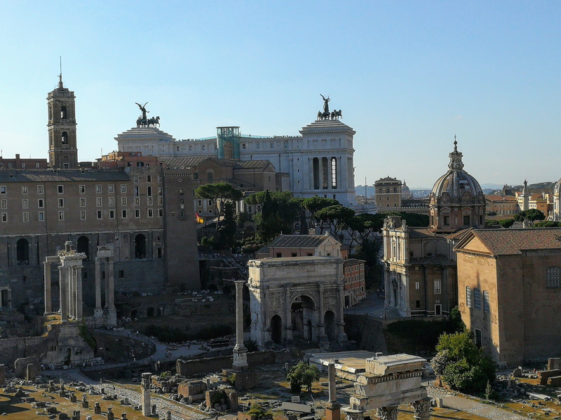 ancient, belief, ave cezar, landscape, roma, ancient civilization, day, sky, italia, building exterior, no people, religion, italy, built structure, rome