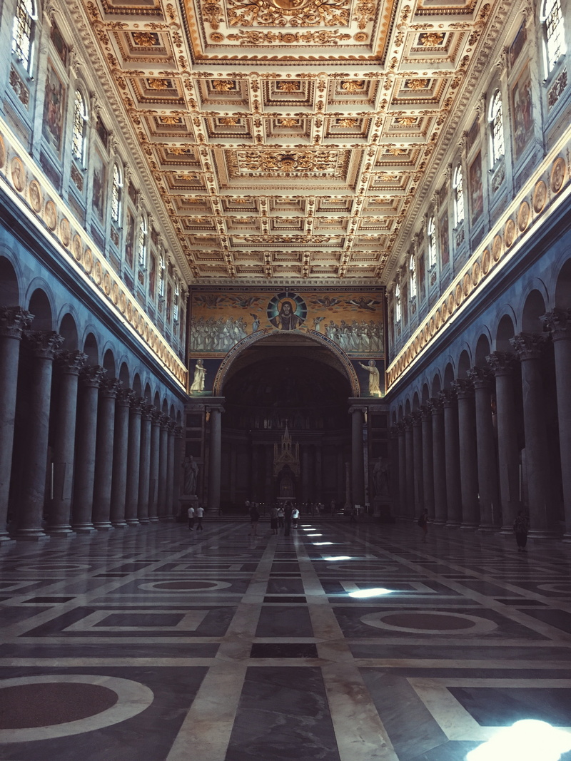 architecture and art, the past, history, roma, ornate, tourism, indoors, pattern, mural, no people, built structure, arch, travel, building