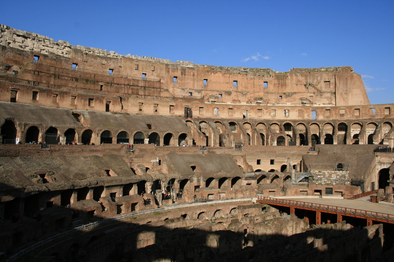gladiators, ruin, amphitheater, the past, arts culture and entertainment, tourism, city, old, arch, rome, archaeology, ancient, history, famous, architecture