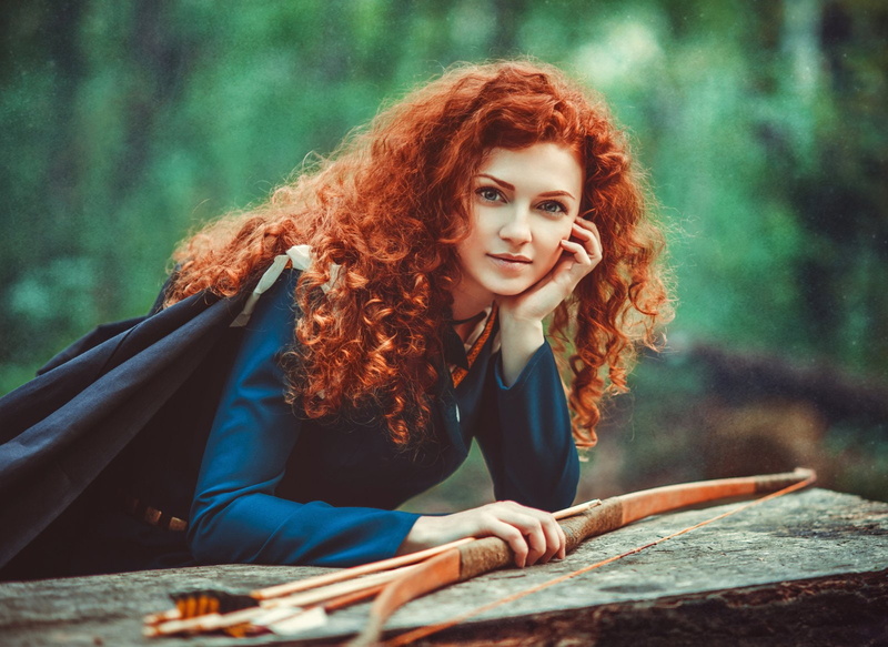 Merida (Brave), 720P, Brave (Movie), Women, Cosplay