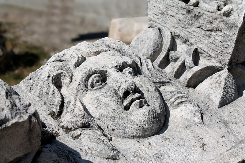 solid, turkey, stone material, close-up, statue, history, the world, maura, representation, male likeness, ancient, art and craft, the lycian world, the past