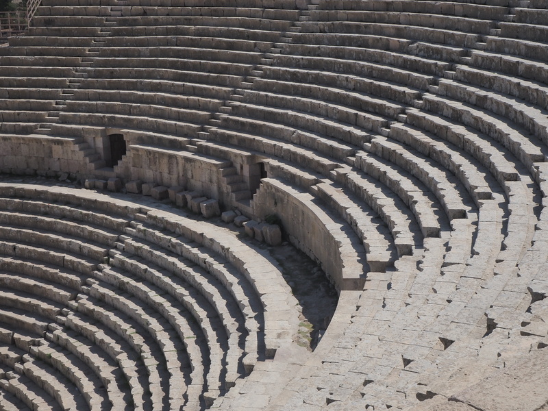 travel destinations, in a row, day, roman theatre, architecture, 4K, tourism, outdoors, the past, arch, arts culture and entertainment, classic, ancient civilization