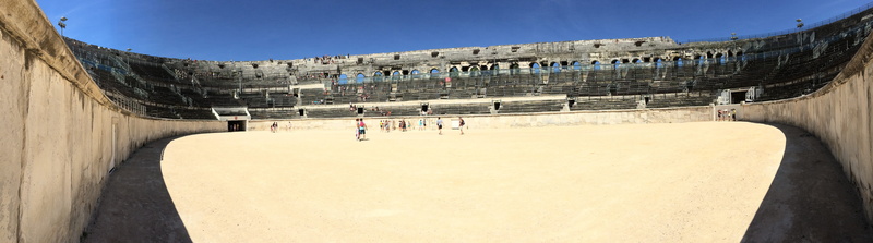france, Novel, people, outdoors, Nimes, incidental people, travel, interior, history, tourism, 8K, winter sport, built structure, the past, day, sky, nature
