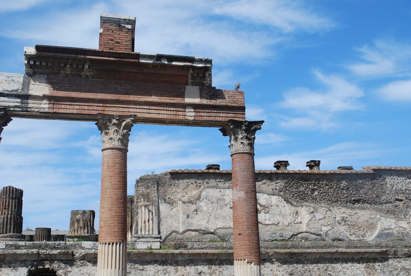 europe, Pompeii, cloud - sky, cultures, italian, monument, abandoned, the Past, famous Place, deterioration, ancient, sky, weathered, Italy, archeology
