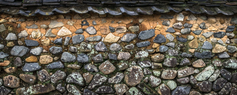 4K, textured, background, history, stone - object, wall, construction, republic of korea, texture, building exterior, damme, roof, pattern, stone material
