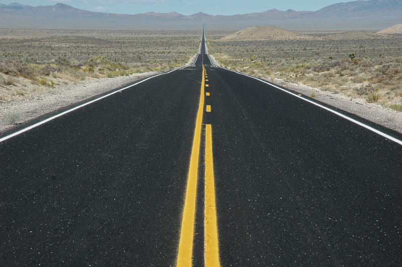 travel Locations, landscape, country road, the way forward, black, day, dividing line, photo, road marking, illustration, desert, nature, route, uSA, straight