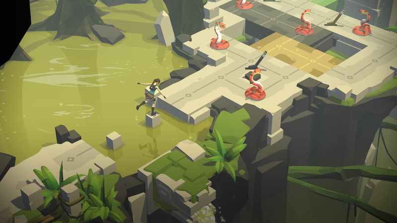 outdoors, Tomb Raider, standing, paver, plant part, reflection, day, men, sunlight, architecture, screenshot, 1080P, people, girl, game, real people, jump