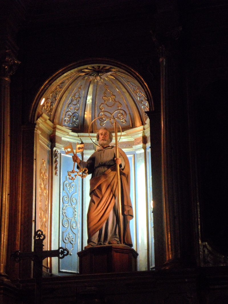 representation, christian, angel, Statue, mallorca, indoors, church, place of worship, believe, human representation, building, religious, Holy, altar