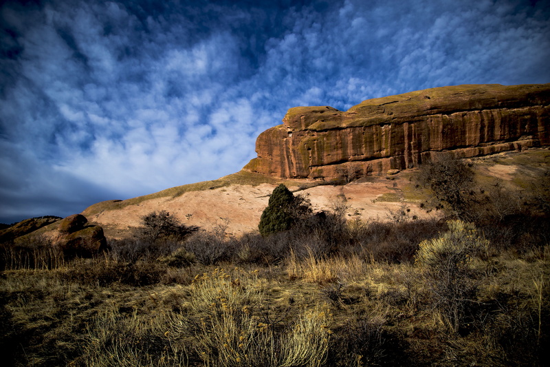 colorado, land, cloud - sky, grass, landscape, scenics - nature, plant, united states, red rocks amphitheatre, 5K, physical geography, outdoors, rock - object