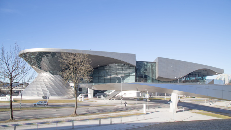 sky, copy space, nature, built structure, planetarium, sunlight, concrete, modern, building exterior, clear sky, office building, convention center, no people
