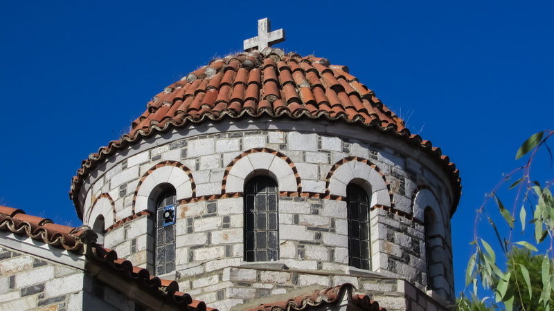 roof tile, building, day, 4K, belief, church, low angle view, dome, nature, roof, religion, arch, architecture, sky, sunlight, place of worship, orthodox