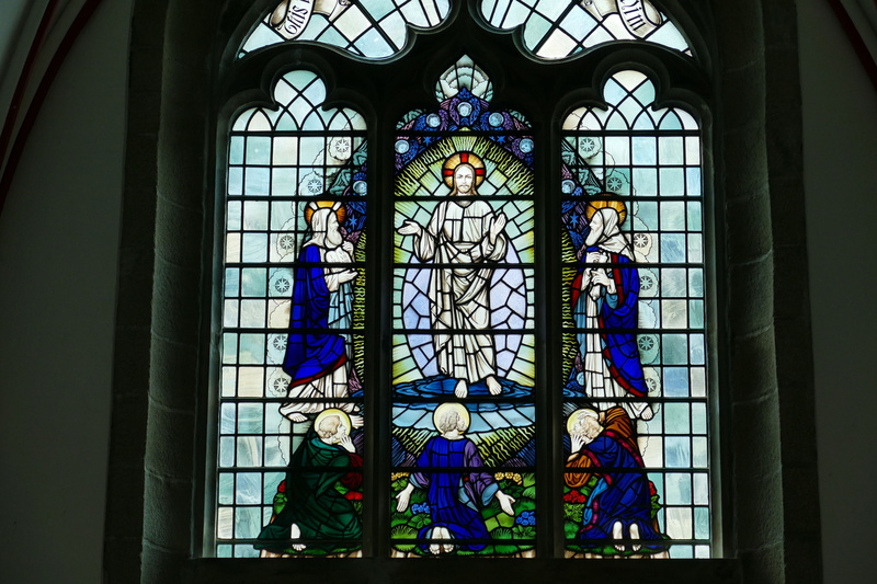 multi colored, glass, Church, place of worship, ceiling, religion, christian, belief, adult, image, indoors, ornate, 5K, england, creativity, guernsey