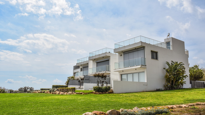 real estate, villa, building Exterior, house, residential Building, property, outdoors, industry, protaras, grass, building, nature, no people, sky, luxury