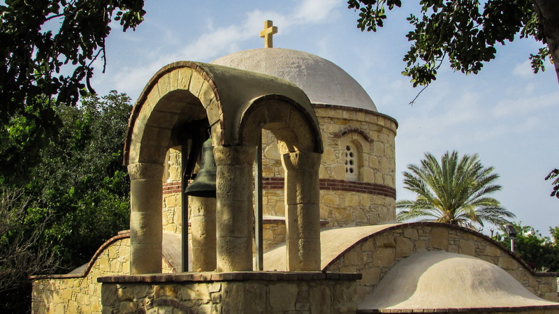 cyprus, architecture, sky, dome, day, no people, belief, building exterior, nature, arch, the past, plant, cloud - sky, architectural column, orthodox