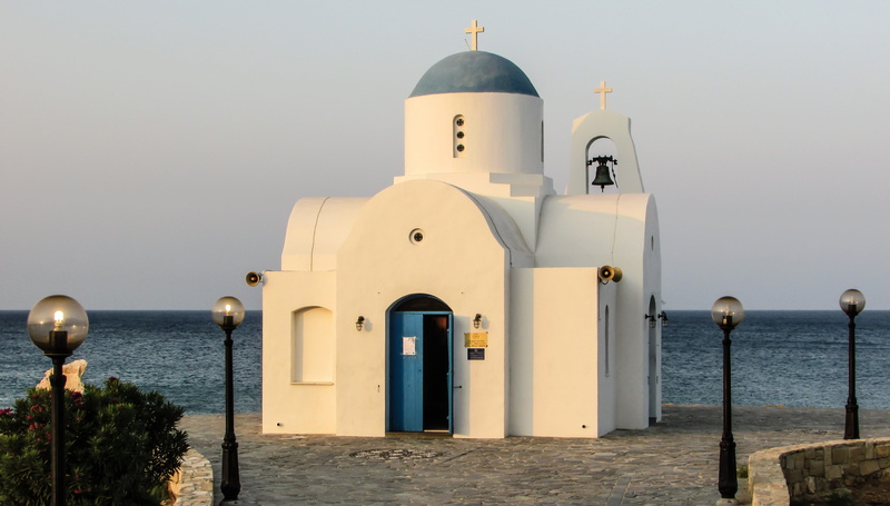 built structure, dome, sea, tourism, travel destinations, summer, blue, sky, chapel, greece, cyclades Islands, white, water, aegean Sea, nature, mediterranean Sea