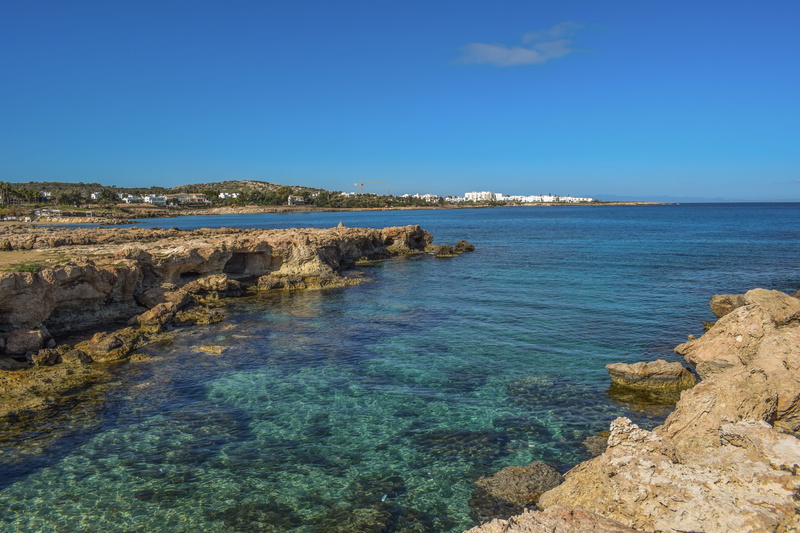 rock formation, outdoors, scenics - nature, solid, no people, land, rock, tranquility, day, landscape, erosion, rocky coastline, nissia, sea, tranquil scene