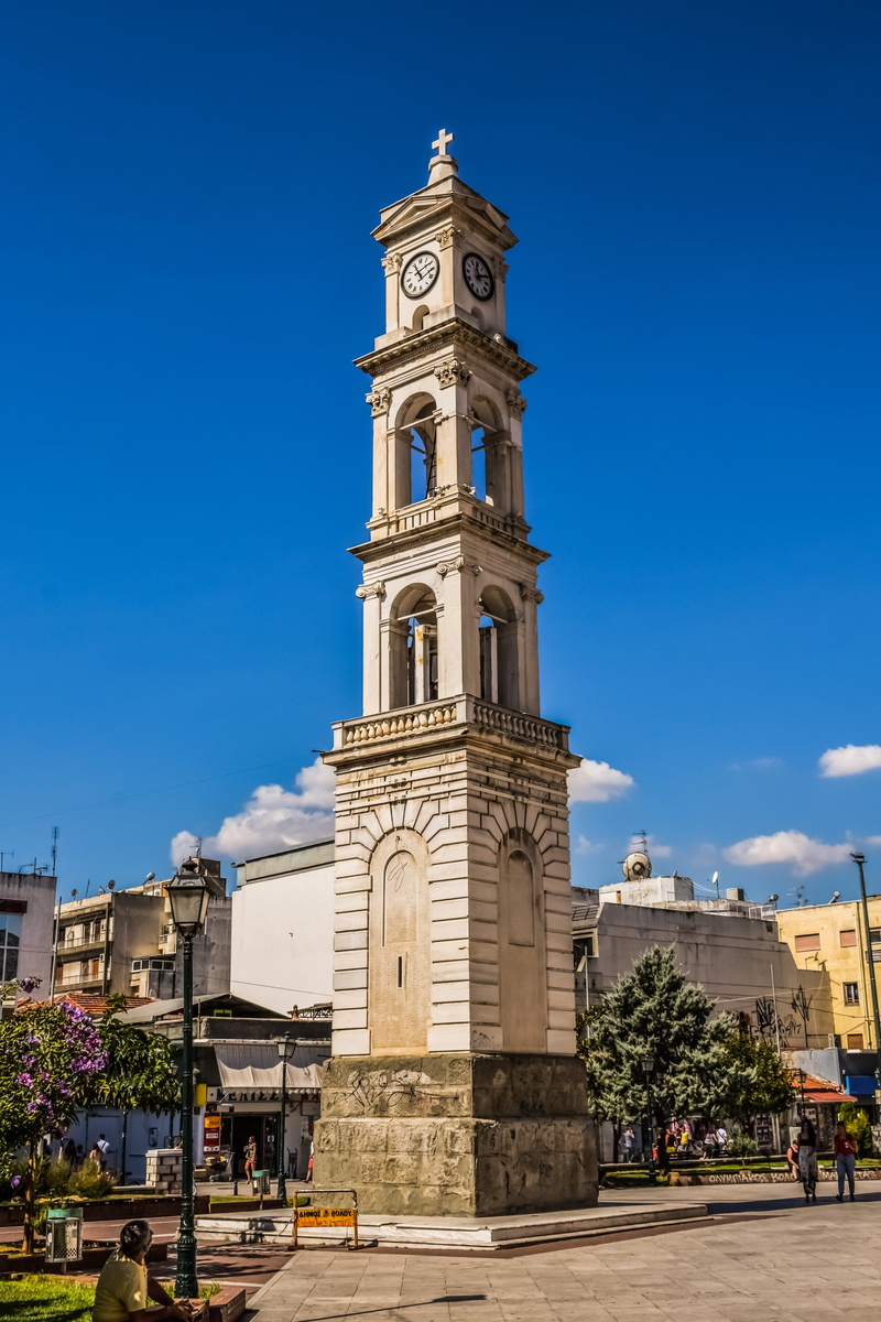 greece, cathedral, travel destinations, church, spirituality, tower, blue, christianity, building, built structure, building exterior, 5K, place of worship