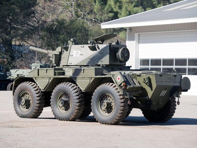 saladin, mk ii, weapon, fv 601c, 720P, alvis, gun, 6x6, apc, classic, military, 1967