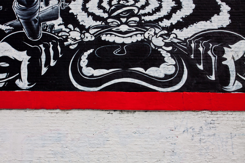 building exterior, close-up, mural, paint, city, outdoors, art, street Art, Wide-angle, wall, street, no people, wall - building feature, urban, creativity