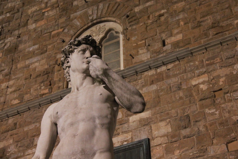 italy, male likeness, wall, 5K, religion, craft, florence, built structure, facade, sculpture, tuscany, human representation, no people, art and craft