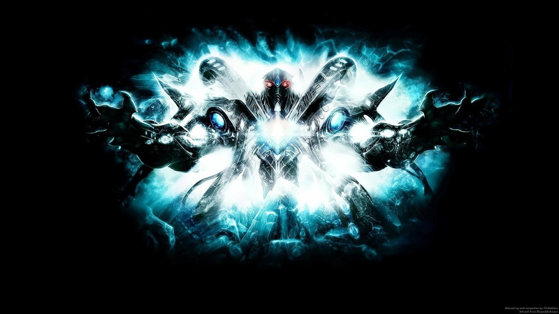 1080P, video, ii, Protoss, archon, starcraft, x, hd, art, games, StarCraft II