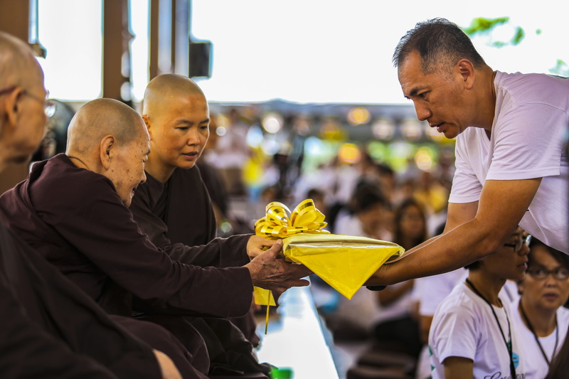 religious, cultural, mature men, sayalay, real people, temple, traditional, culture, males, crowd, spirituality, buddhism, side view, emotion, tradition