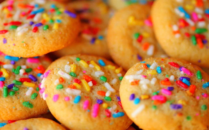 sprinkles, indulgence, donut, cookies, group of objects, sweet Food, pastry, glazed, backgrounds, no People, tasty pastries, junk Food/Fast Food, baked
