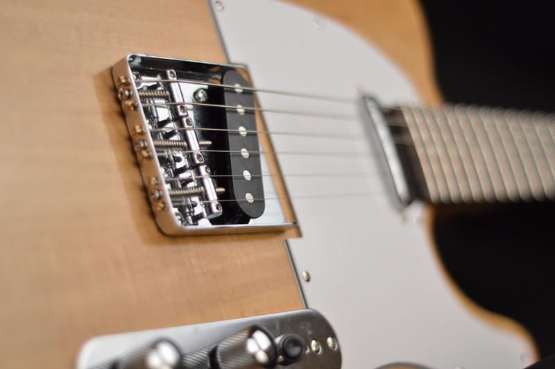 guitar, basswood, selective focus, indoors, studio shot, creativity, telecaster, still life, no people, small group of objects, musical instrument, high angle view