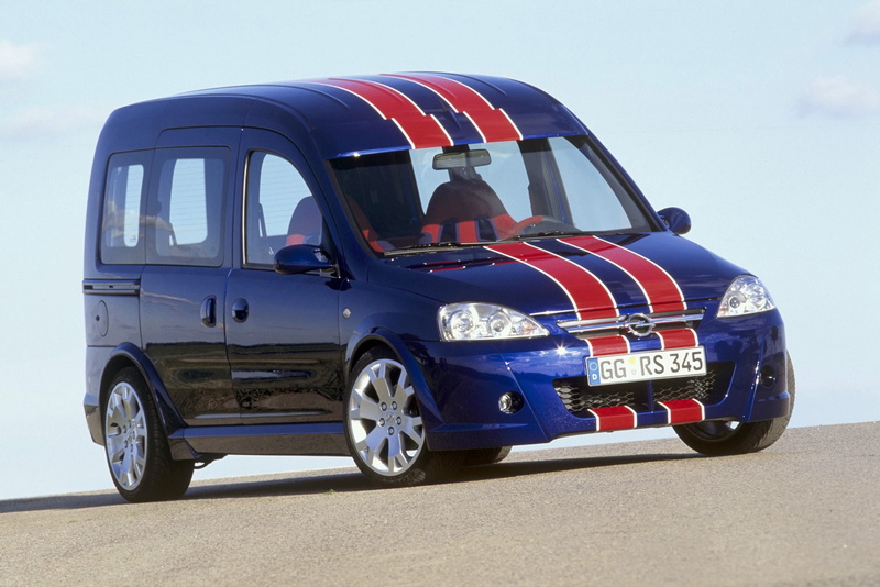 opel, eau, rouge, combo, 1080P, concept, 2002