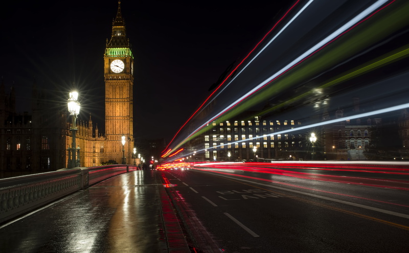 historic building, clocks, reflection, cars, old clock, street, thames River, dusk, timelapse, cityscape, night photography, urban Scene, mode of transportation