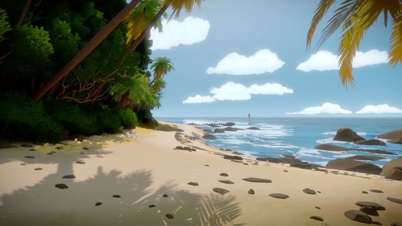 1080P, The Witness, Video Game, Beach