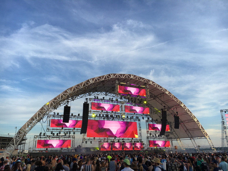 Concert, music festival, audience, sport, spectator, fun, lifestyles, nature, Music, festival crowd, cloud - sky, edm, large group of people, dj, outdoors