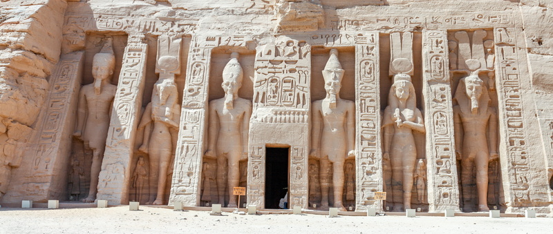 facade, old ruin, tourism, travel destinations, art and craft, architectural column, wall carving, statues, craft, place of worship, low, abu simbel temples