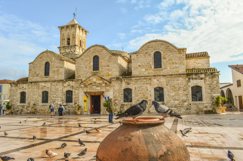 building exterior, architecture, spirituality, larnaca, day, cyprus, lazarus, built structure, ancient, sightseeing, history, the past, tourism, outdoors