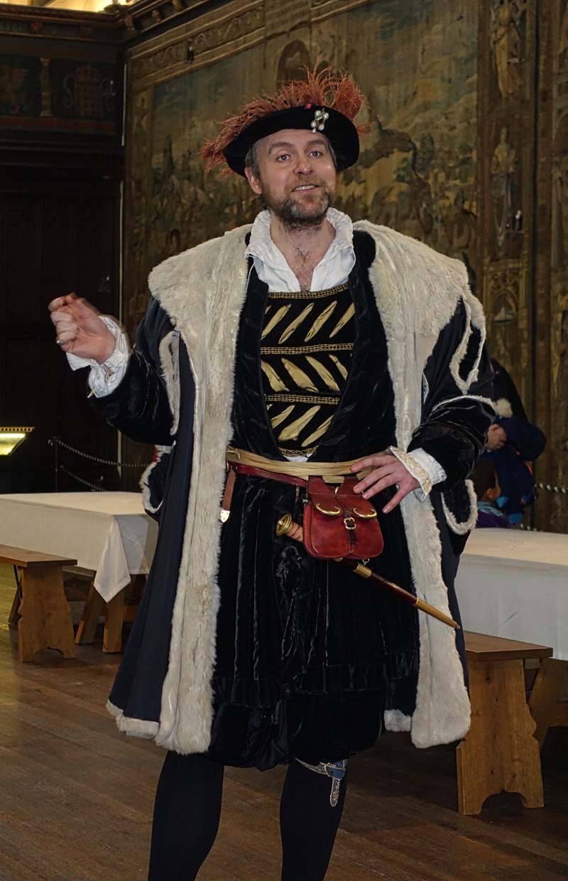 crown, people, the past, facial hair, monarch, beard, portrait, 4K, tudor, front view, adult, three quarter length, clothing, history, mid adult, stage