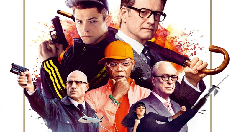 Movie, Taron Egerton, 1080P, Colin Firth, Michael Caine, Sofia Boutella, Kingsman: The Secret Service, Samuel L. Jackson, Mark Strong
