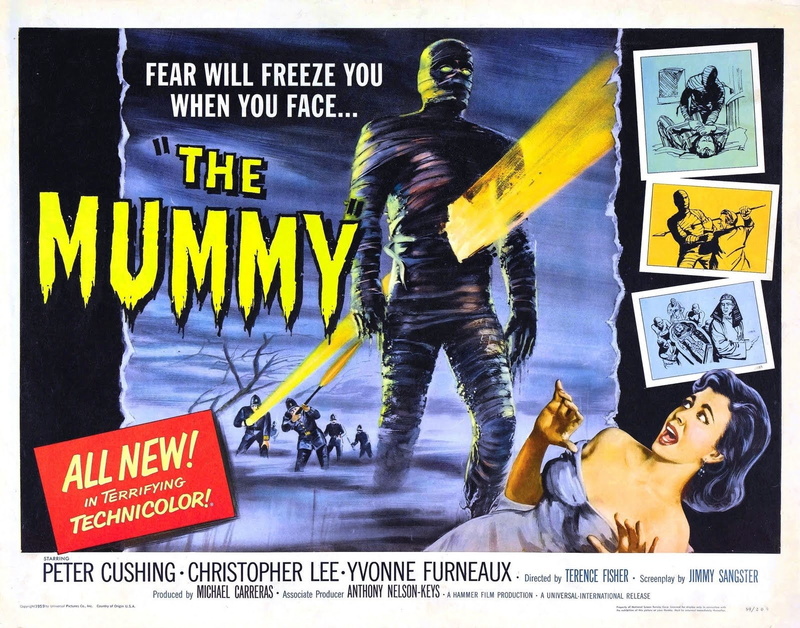 Spooky, Horror, Scary, Creepy, Halloween, The Mummy (1959), 720P, Movie