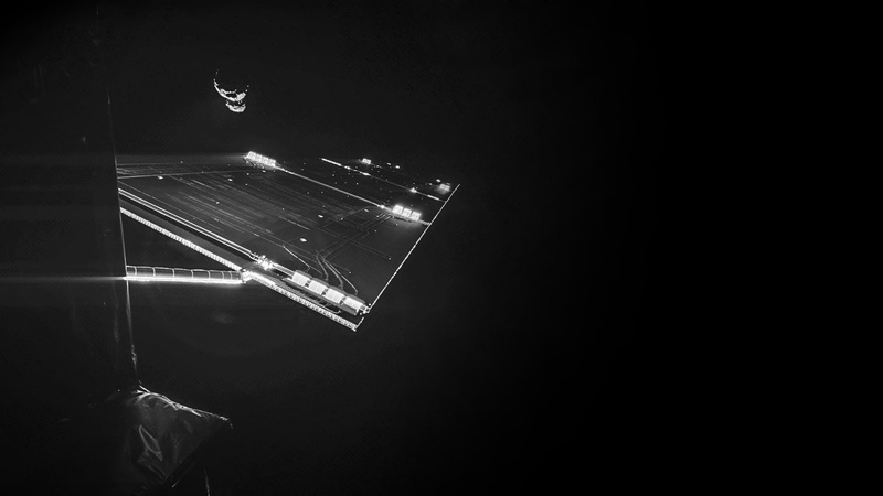 edited, 1080P, space, ROSETTA
