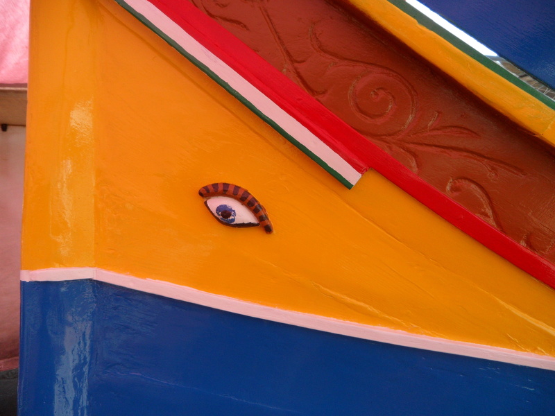 built structure, text, painted, nautical vessel, 4K, number, malta, art and craft, luzzu, marsaxlokk, day, colorful, door, wooden boat, outdoors, colorful boat