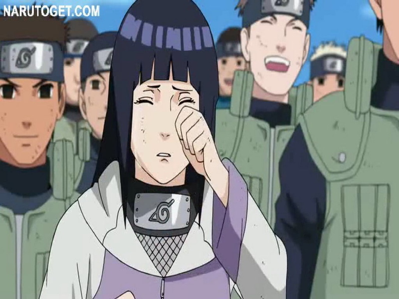 anime, art, hd, ninja, Naruto, hinata, crying, konoha, 480P
